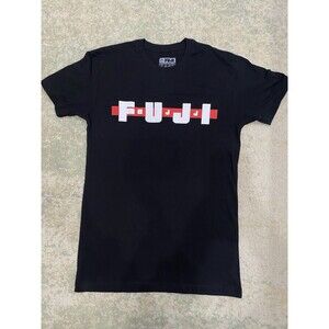 Fuji Sports Size XS - Jiu-Jitsu T-Shirt T Tee Shirt - Black Red White